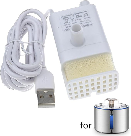 Replacement Pump for Cat Water Fountain Dog Water Dispenser Ultra Quiet Long - Image 2