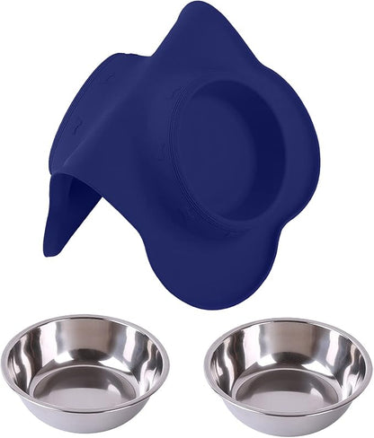 Hubulk Pet Dog Bowls 2 Stainless Steel Dog Bowl - Image 7