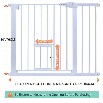 COMOMY Auto Close Baby Gate - Image 2