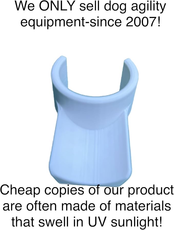 3/4" Jump Cups-Dog Agility Equipment-Set of Ten fits Factory Labeled 3/4" PVC - Image 7