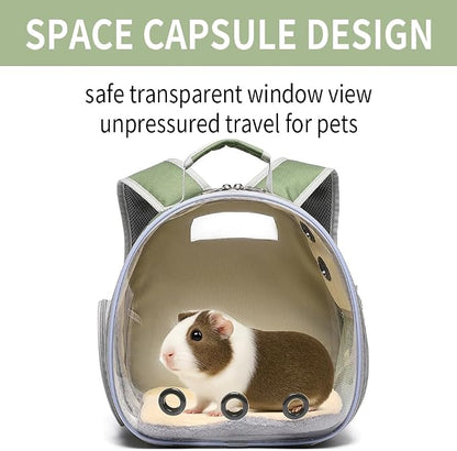 Bunny Carrier, Guinea Pig Carrier, Small Animal Carrier Backpack - Image 2