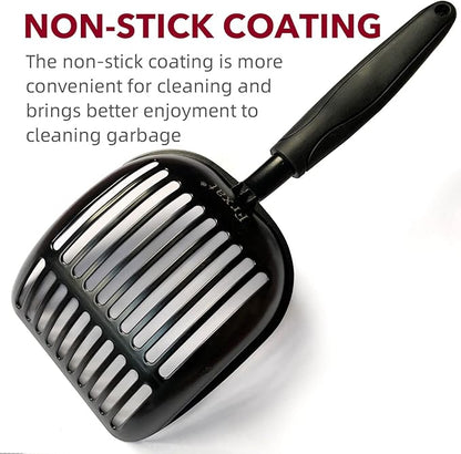 Cat Litter Scoop, Kitty Metal Scooper, Aluminum Alloy Sifter, Kitten Pooper - Image 7