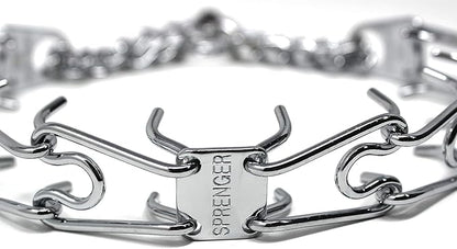 Herm Sprenger Prong Dog Training Collar, 3.2mm x 23in Medium, Ultra-Plus Chrome - Image 5