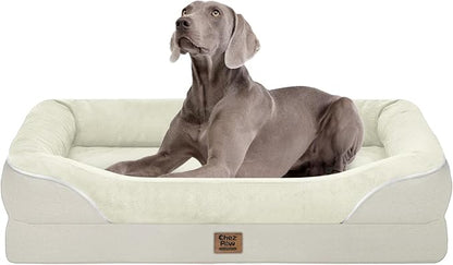 Washable Orthopedic Large Dog Bed by ChezPaw