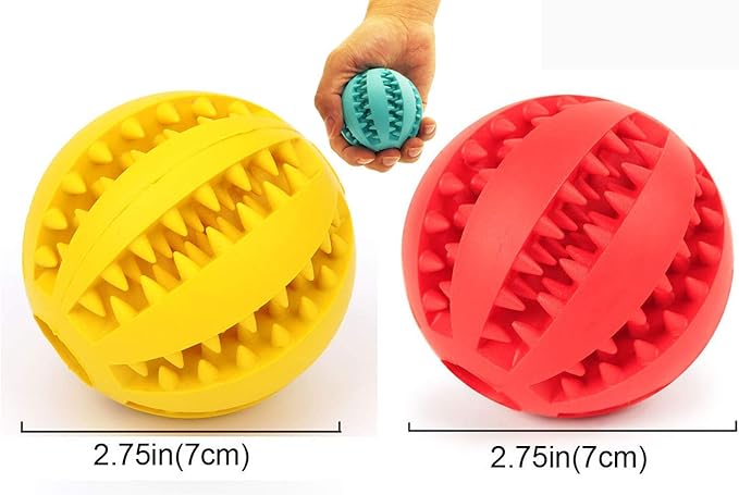 Sunglow 2 Pack Dog Toy Ball - Image 2