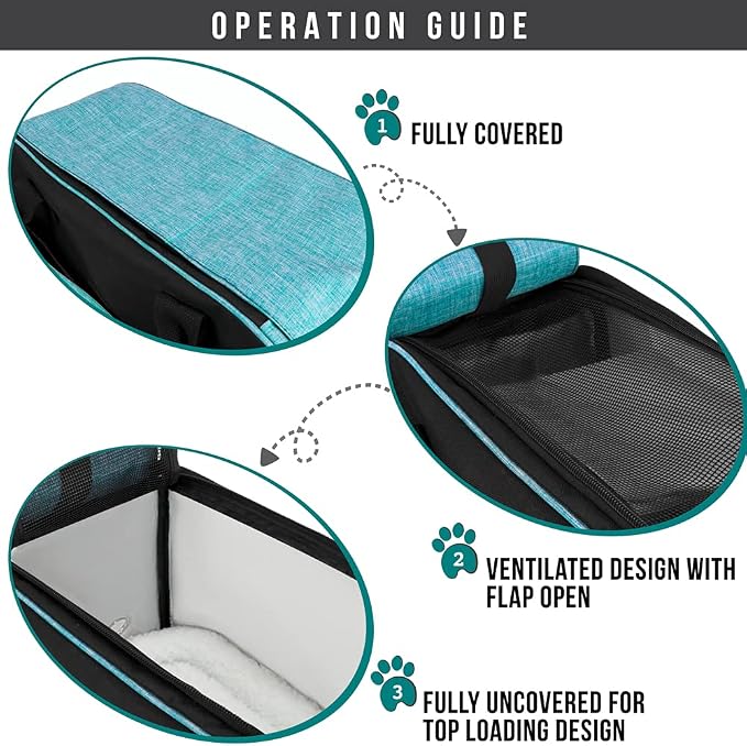 PetAmi Dog Purse Carrier for Small Dogs, Airline Approved Soft Sided Pet Carrier - Image 3