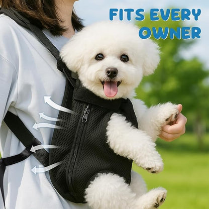 Mosago Dog Backpack Carrier, Adjustable Pet Front Carriers, Legs Out Carrying - Image 6