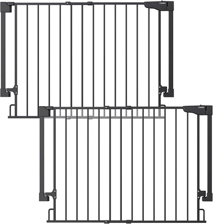 Cumbor 2 Pack 29.2-43" No Bottom Bar Baby Gate by Cumbor