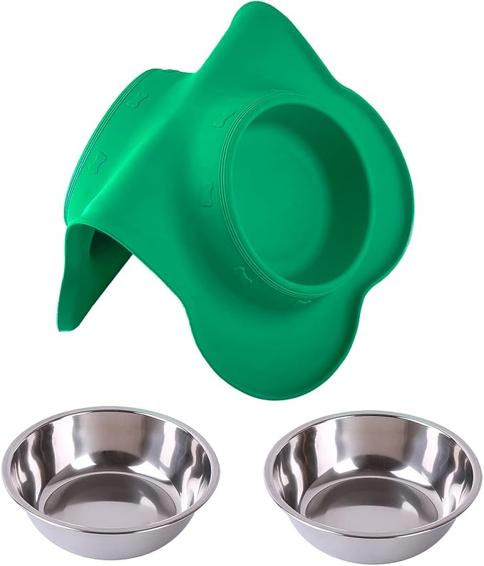 Hubulk Pet Dog Bowls 2 Stainless Steel Dog Bowl - Image 7
