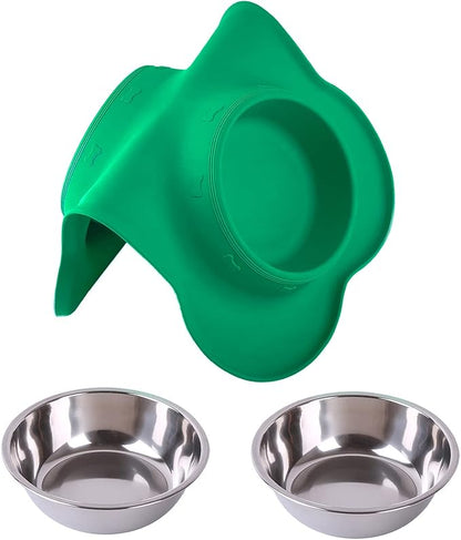Hubulk Pet Dog Bowls 2 Stainless Steel Dog Bowl - Image 7
