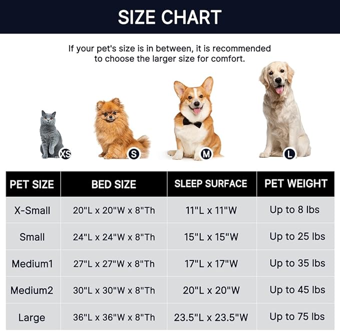 WESTERN HOME WH Calming Dog & Cat Bed, Anti-Anxiety Donut Cuddler Warming Cozy - Image 5