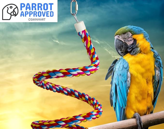 2PCSx 79inch Bird Spiral Rope - Image 6