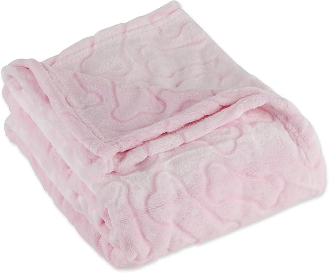 Bone Dry Embossed Bone Print Pet Blanket by BoneDry