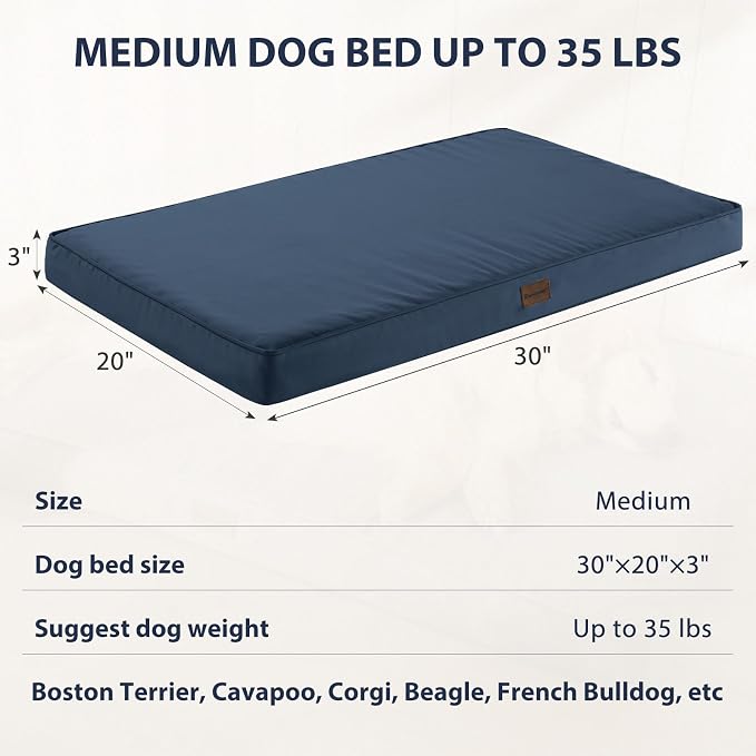 BFPETHOME Outdoor Dog Bed for Large Dogs, Waterproof, Orthopedic - Image 4
