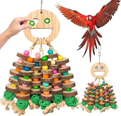 Large Parrot Toys, African Grey and Large Medium Birds by WQYGroseryshop