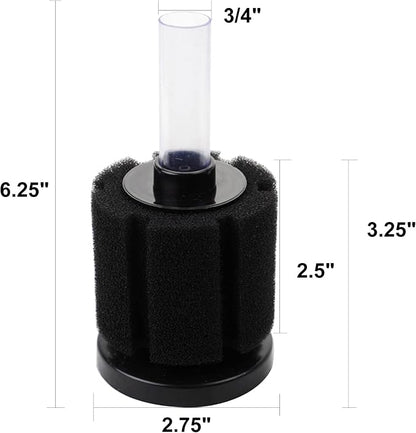 AQUANEAT Aquarium Bio Sponge Filter Breeding Fry Betta Shrimp Nano Fish Tank - Image 2