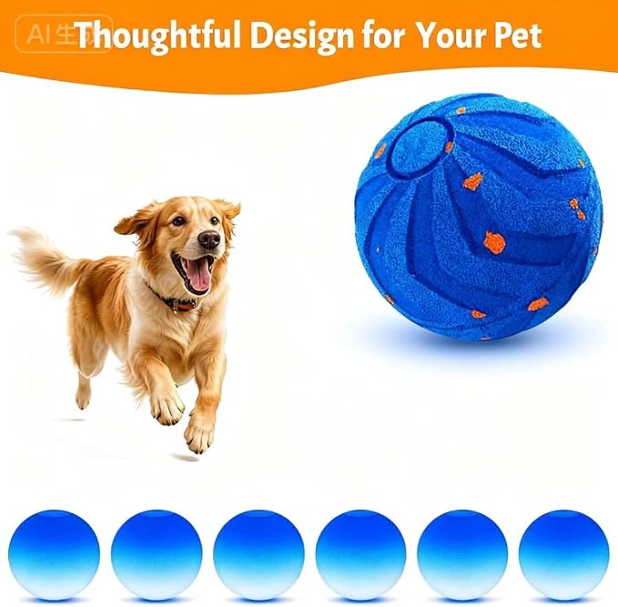 PawPlay 2026 Smart Interactive Dog Ball, Rechargeable Electronic Pet Toy - Image 8
