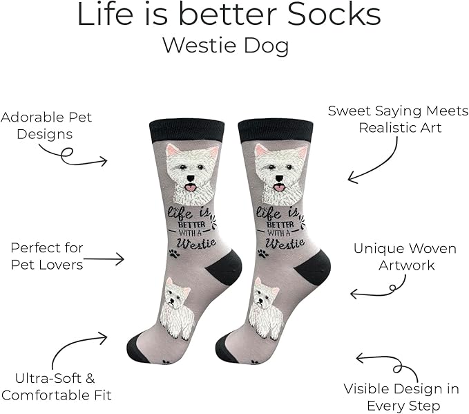 E&S Pets Pet Lover Socks - Image 2