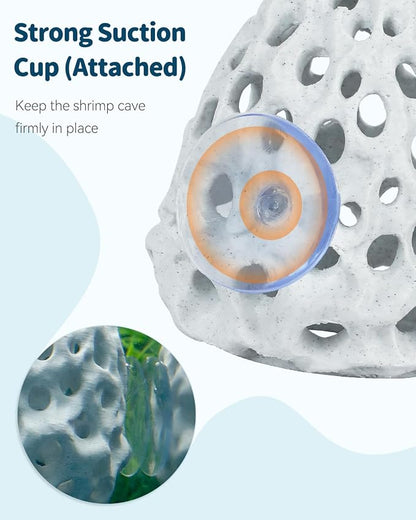 Uniclife Shrimp Cave, Shrimp Hides - Image 3