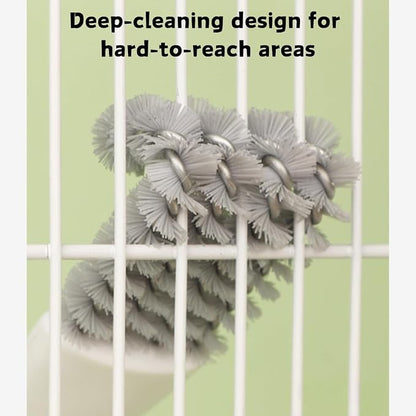 5Pcs Bird Cage Cleaner Set, Stainless Steel Poop Remover & Scraper Tool - Image 4