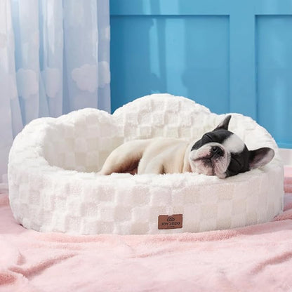 Joydeco Cloud Dog Bed for Small Dogs & Cats, Washable Pet Bed by JOYDECO