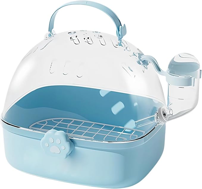 Bird Travel Carrier, PVC Travel Hamster Cage - Image 9