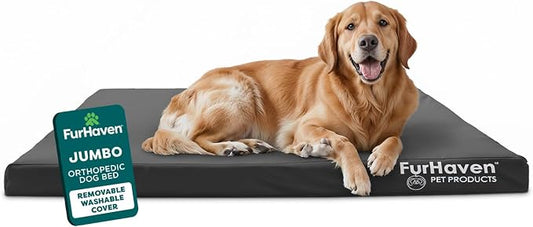 Furhaven Water-Resistant Orthopedic Dog Bed by FurHaven