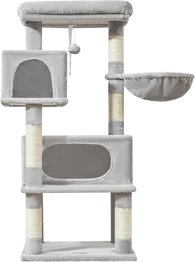 Taoqimiao Cat Tree, 49-Inch Cat Tower - Image 9