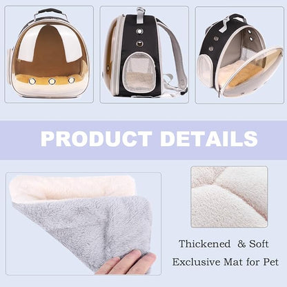 Portable Small Animal Backpack Travel Breathable Pet Carrier Bag Cages - Image 4