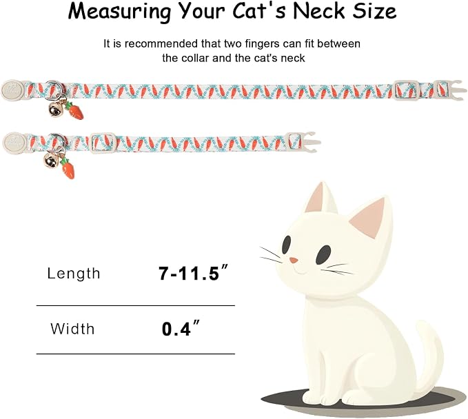 2 Pack Cute Cat Collars - Image 6