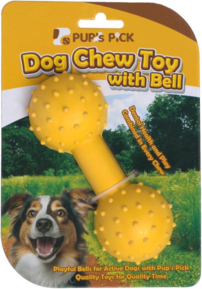 Pup's Pick Dog Chew Toy with Bell by PupsPick