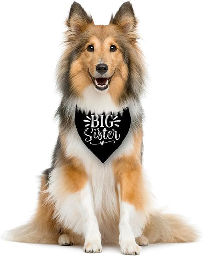 Big Sister Bandana for Dog, Pet Pregnancy Announcement, Big Sister Dogs Shirt - Image 3