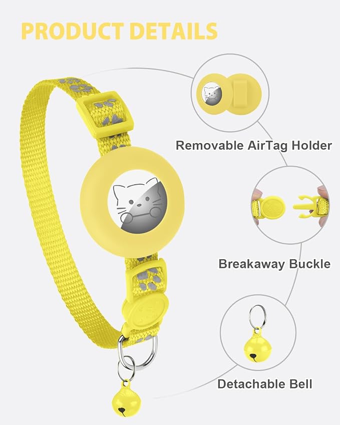 Joytale AirTag Cat Collar 2 Pack - Image 8