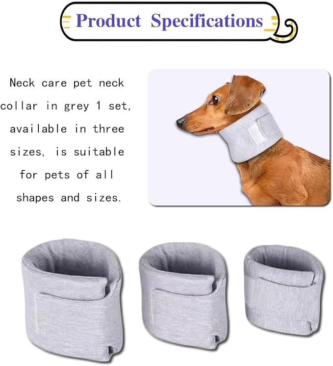 Cat Cone Collar for Pet with Spinal IVDD Issues After Surgery Recovery - Image 2