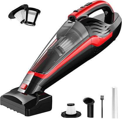 Pet Hair Handheld Vacuum Cordless, Car Vacuum Rechargeable by Powools