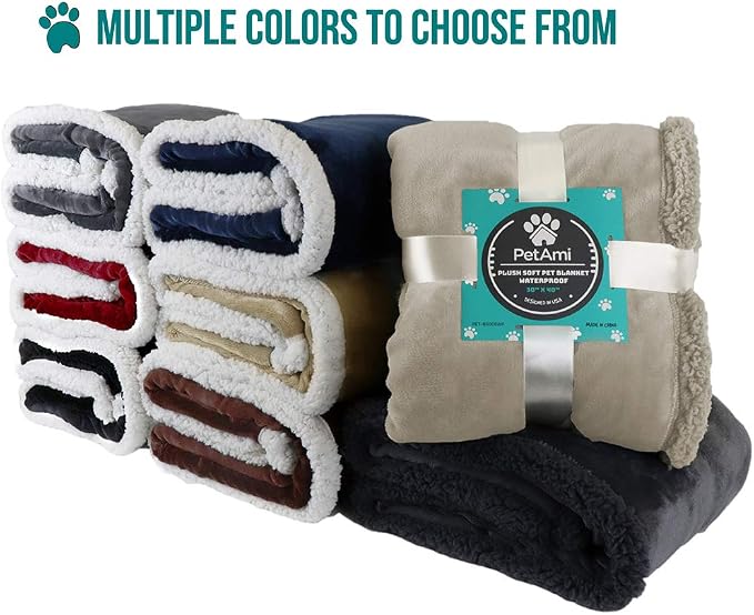 PetAmi Dog Blanket for Medium Large Dogs, Pet Bed Blanket Cat Puppy Kitten - Image 7