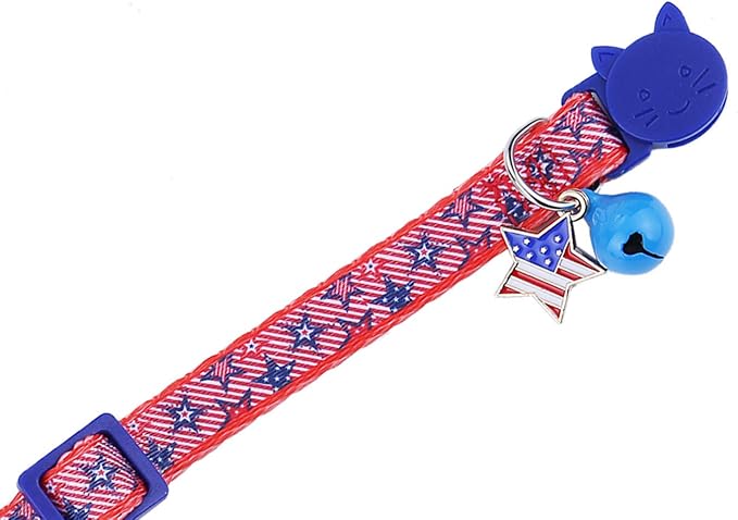 BoomBone Patriotic Cat Collar Breakaway - Image 2