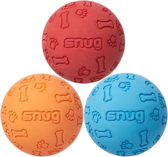 Snug Rubber Dog Balls for Small and Medium Dogs - Image 7