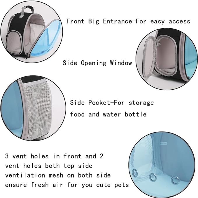 Bearded Dragon Travel Carrier Backpack - Image 6