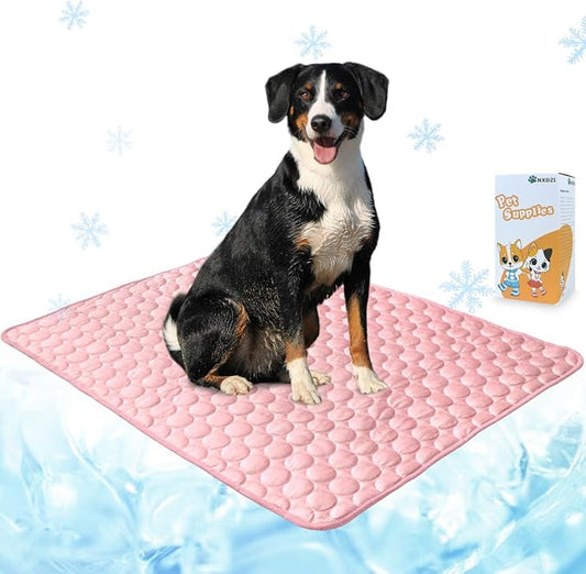 Dog Cooling Mat for Dogs, Pet Cooling Pad Bed for Dog Easy Washable for All by NXDZI