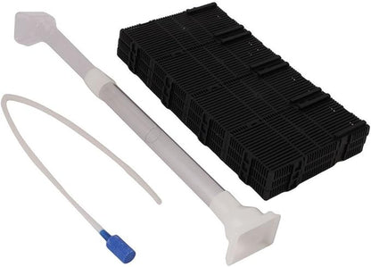 XMHF Aquarium Fish Tank Bottom Under Gravel Filter Board Plate Plastic 12-Pcs by XMHF