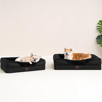 EHEYCIGA Orthopedic Dog Bed for Medium Dog, Waterproof Liner & Washable - Image 8