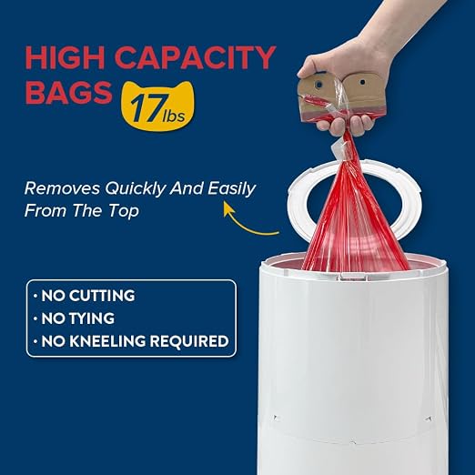 Red Rocket XL Cat Litter Pail Multi Kitty Twist’R Step Litter Disposal System - Image 5