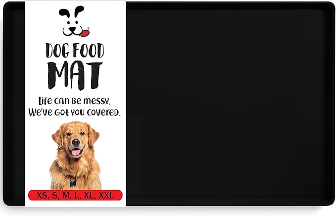 DogBuddy Dog Food Mat – Waterproof Dog Bowl Mat by DogBuddy