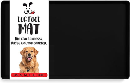 DogBuddy Dog Food Mat Waterproof Silicone Pet Feeding Mat by DogBuddy
