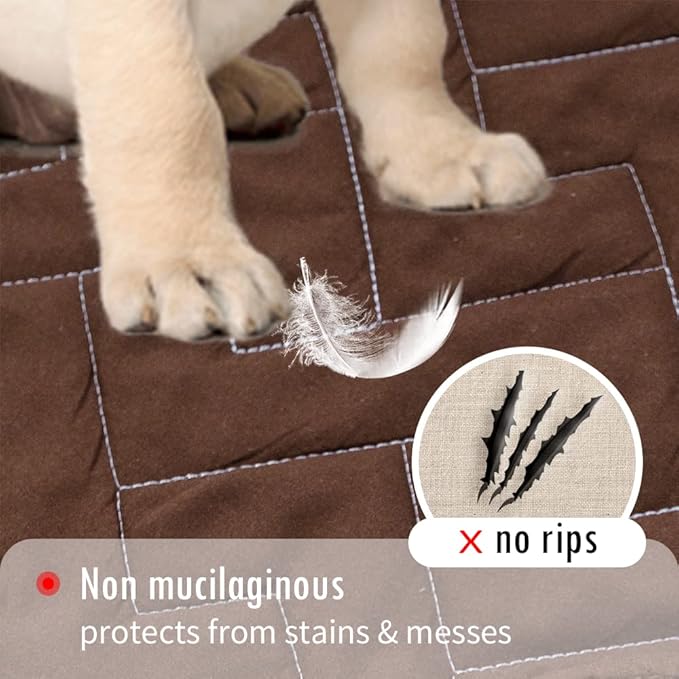 fuguitex Waterproof Dog Bed Cover Couch Cover - Image 4