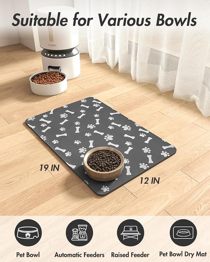 MontVoo Dog Food Mat-Pet Feeding Mat - Image 8