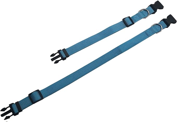 Adjustable Nylon Dog Collar, Nylon pet Collar 1 Inch 3/4 Inch 5/8 Inch Wide - Image 4