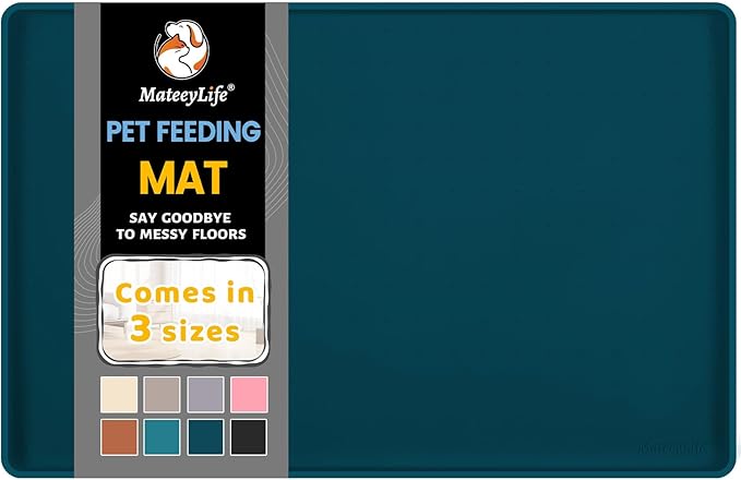 MateeyLife Silicone Cat & Dog Food Mat by MateeyLife