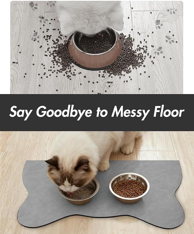 Absorbent Dog Food Mat-Dog Cat Mat - Image 3